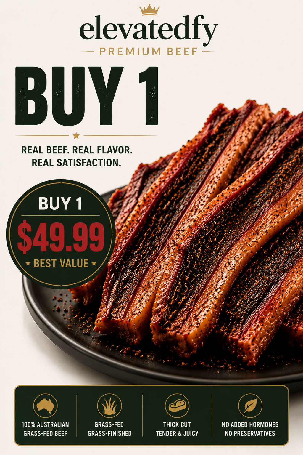 🥩 100% Australian grass-fed beef –nature's superfood!-TTBD