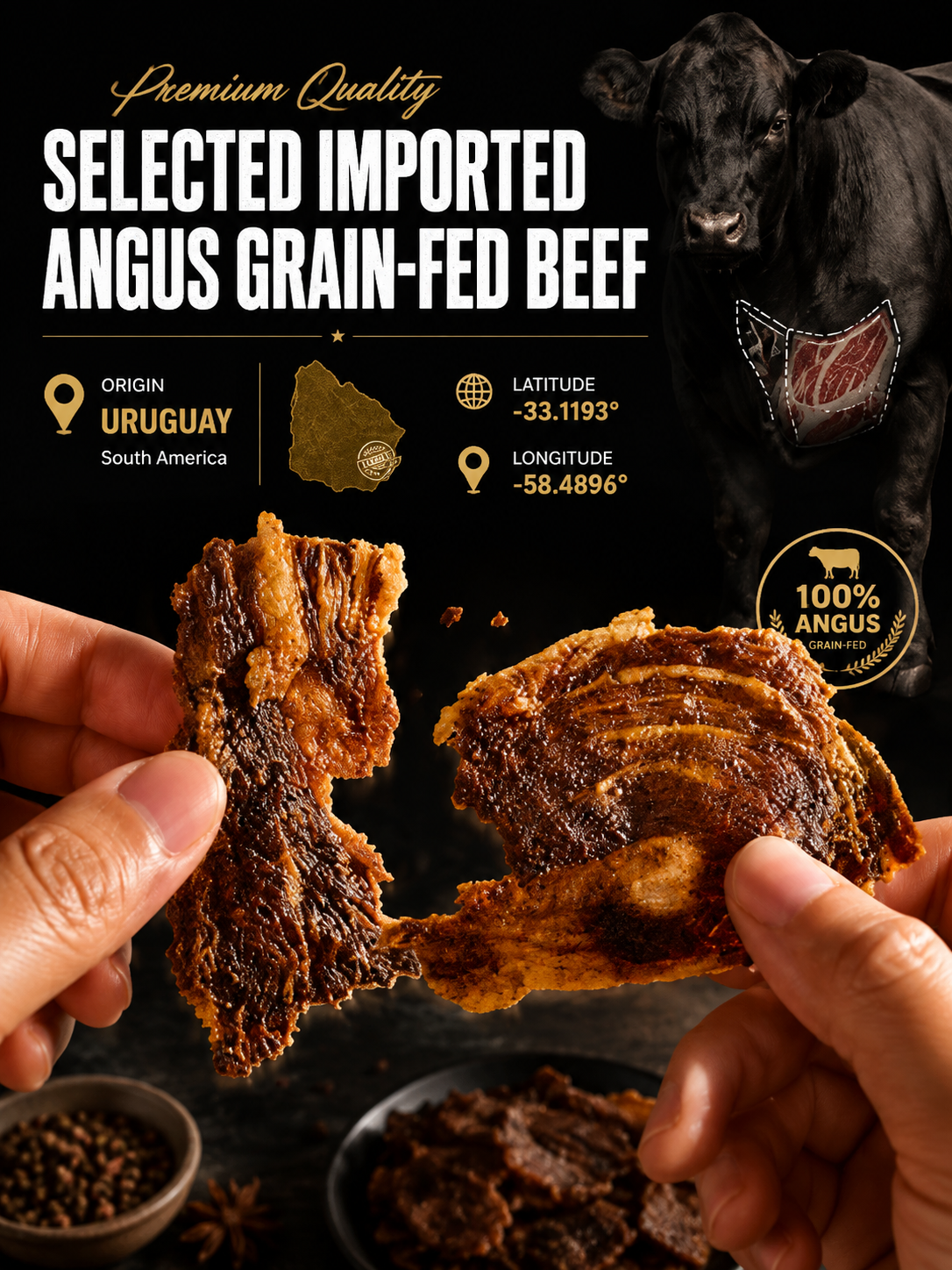 🐮Beef brisket chunks - 100% grass-fed and grass-finished-TTQL