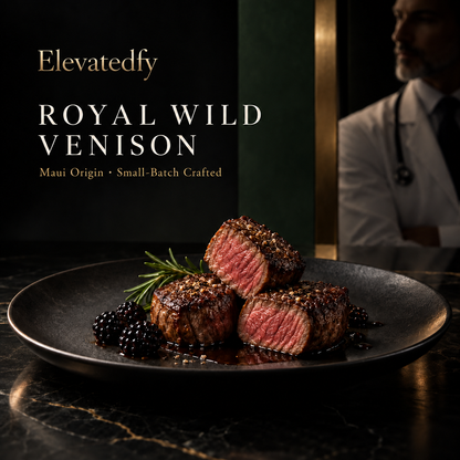 🦌 Ovelqo Premium Hawaiian Royal Wild Venison – Wild-Caught Maui Axis Deer, Rich Flavor & Small-Batch Crafted-TTBD