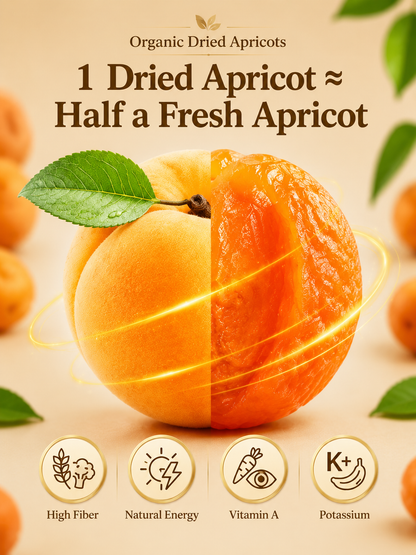 California Specialty Dried Apricots-Your New Favorite Guilt-Free Snack! ⚡ Energy Boost-TTQL