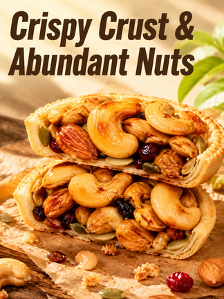 Astragalus and Codonopsis Eight-Treasure Nut Tart-TTQL