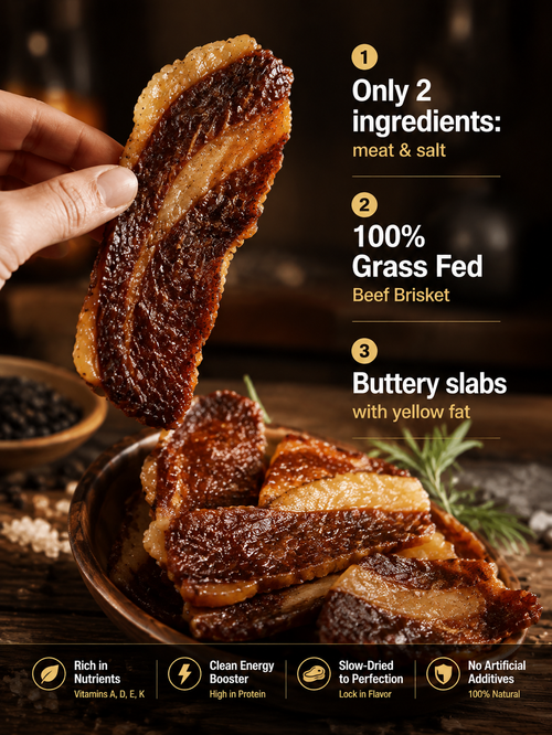 🐮Beef brisket chunks - 100% grass-fed and grass-finished-TTQL