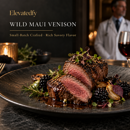 🦌 Ovelqo Premium Hawaiian Royal Wild Venison – Wild-Caught Maui Axis Deer, Rich Flavor & Small-Batch Crafted-TTBD