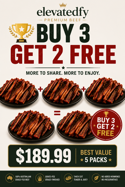 🥩 100% Australian grass-fed beef –nature's superfood！-TTBD