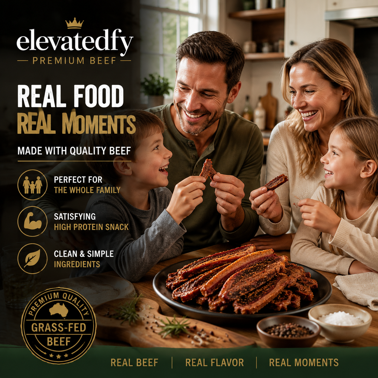 🥩 100% Australian grass-fed beef –nature's superfood！-TTBD
