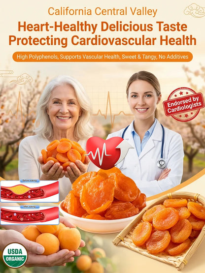 California Specialty Dried Apricots-Your New Favorite Guilt-Free Snack! ⚡ Energy Boost-TTQL