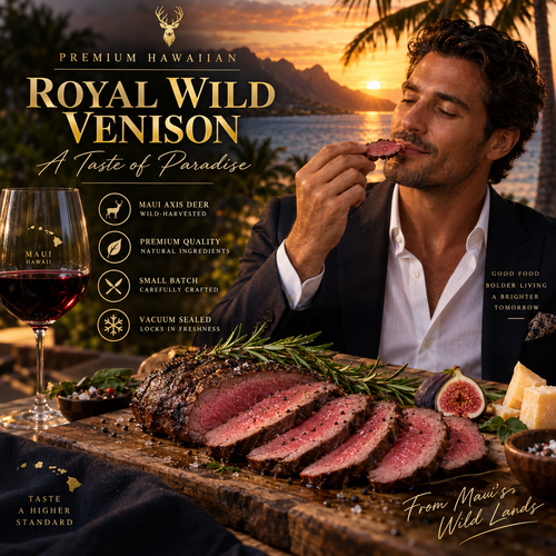 Premium Hawaiian Royal Wild Venison-TTQL