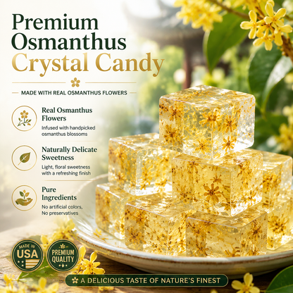 Osmanthus Crystal Candy-A Touch of Golden Elegance in Every Bite! ✨-TTQL