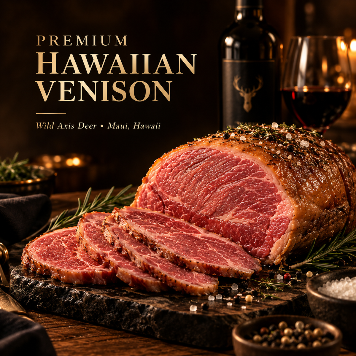 Premium Hawaiian Royal Wild Venison-TTQL