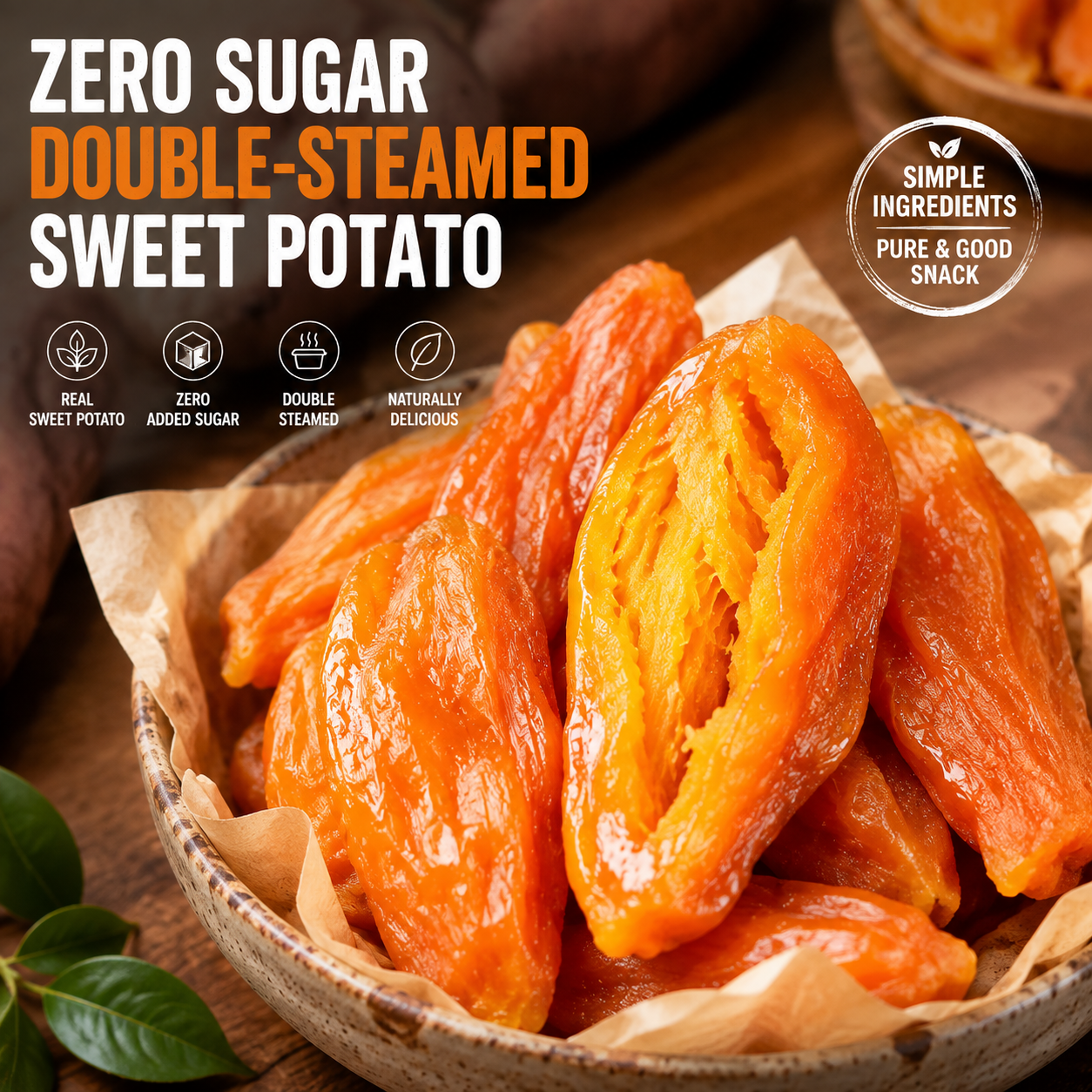 🍠Zero Sugar Double-Steamed Sweet Potato-TTBD