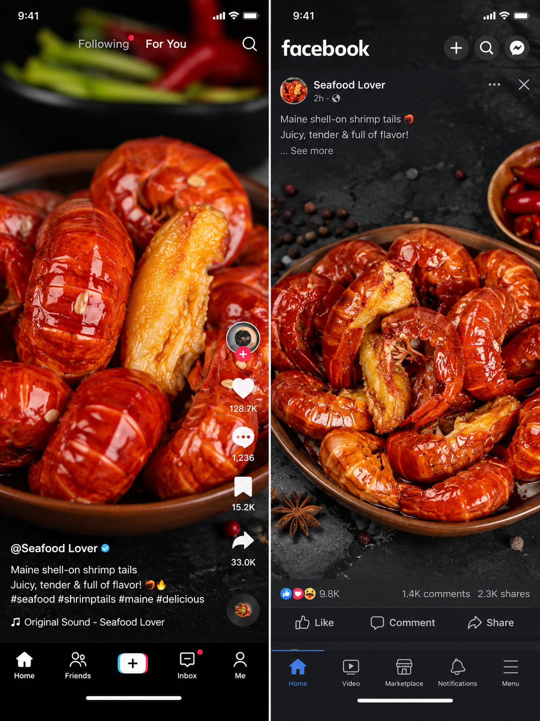 Fresh lobster tail meat with shell-Nature's Protein Powerhouse! 🦞 Boost Energy & Stamina-TTQL